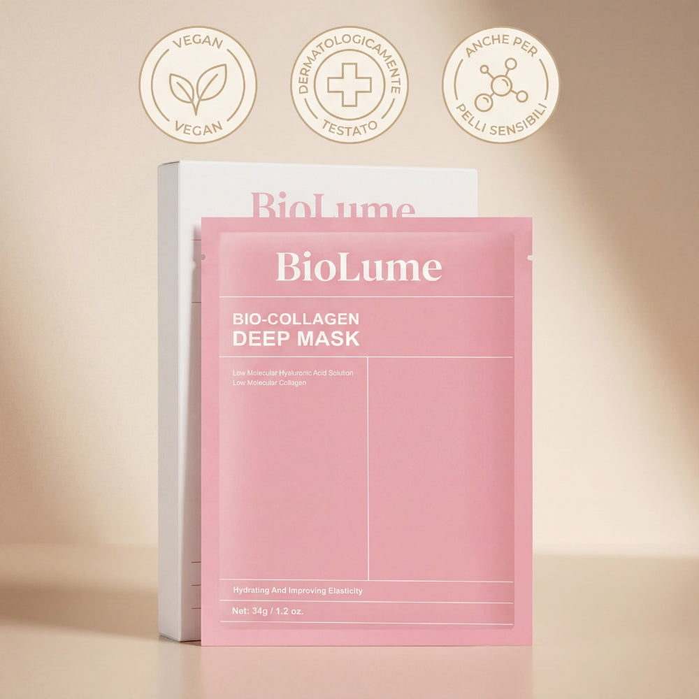 BioLume™️ - Maschera Idratante al Bio-Collagene
